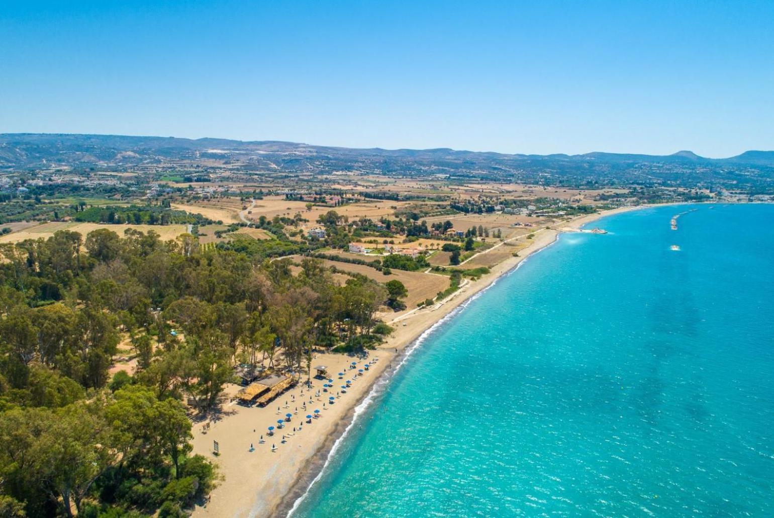 Sun Beach Villa Thio Polis Dış mekan fotoğraf